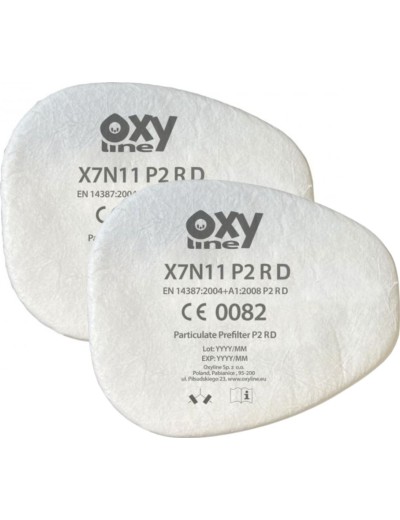 Particulate filter OXYPRO X7N11 P2 R