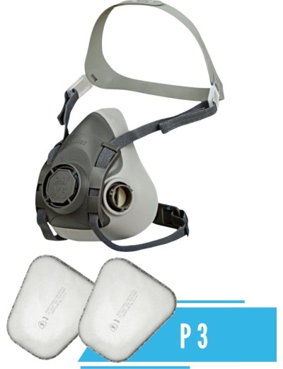 Protective mask set with P3 filter Oxypro X6