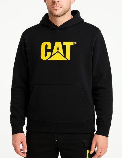 CAT logo hoodie | BalticWorkwear.com