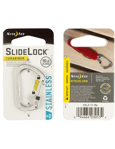 Nite Ize SlideLock steel carabiner | BalticWorkwear.com