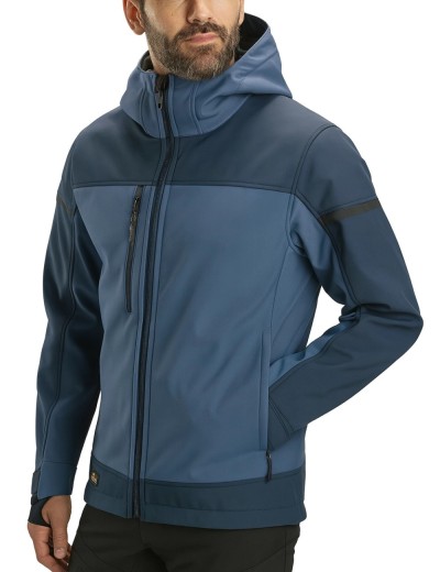 AllroundWork stretch softshell jacket with hood Snickers 1226