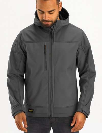 AllroundWork stretch softshell jacket with hood Snickers 1226