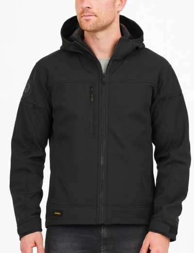 AllroundWork stretch softshell jacket with hood Snickers 1226