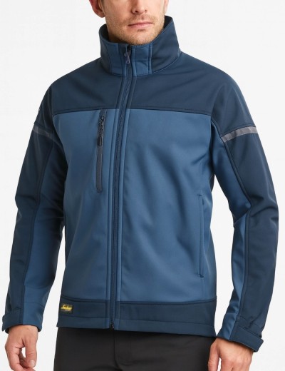AllroundWork Snickers 1216 stretch softshell jacke| Balticworkwear.com