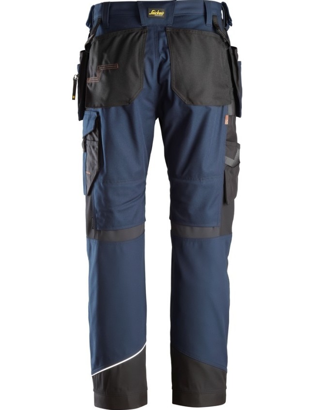 Snickers 6214 Ruff Work Canvas+ work trousers with pocket bags