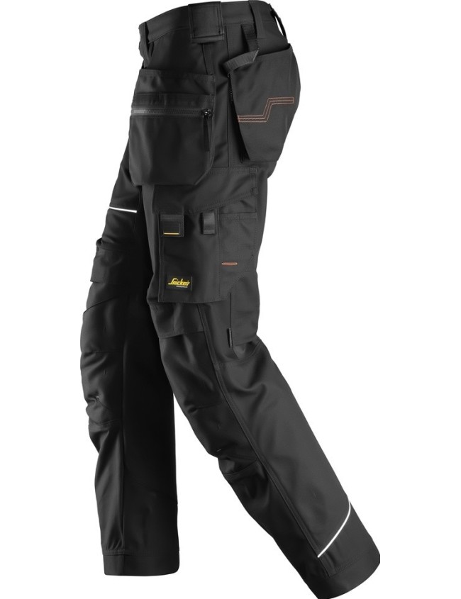 Snickers 6214 Ruff Work Canvas+ work trousers with pocket bags