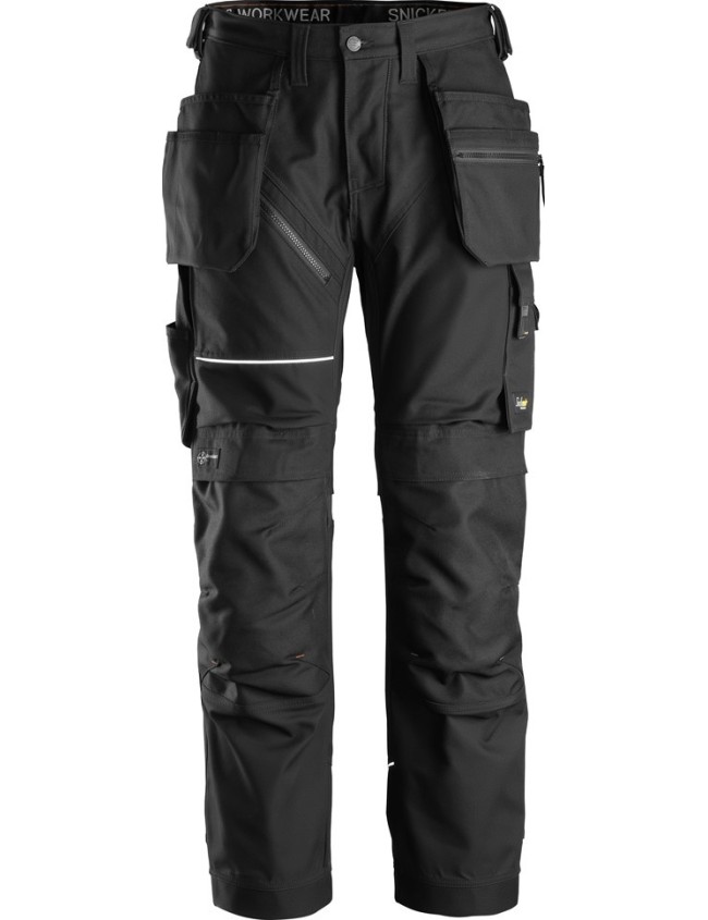 Snickers 6214 Ruff Work Canvas+ work trousers with pocket bags