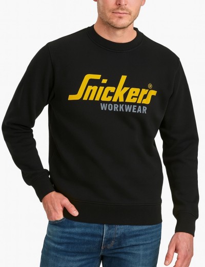 Snickers 2885 logo sweatshirt | Balticworkwear.com