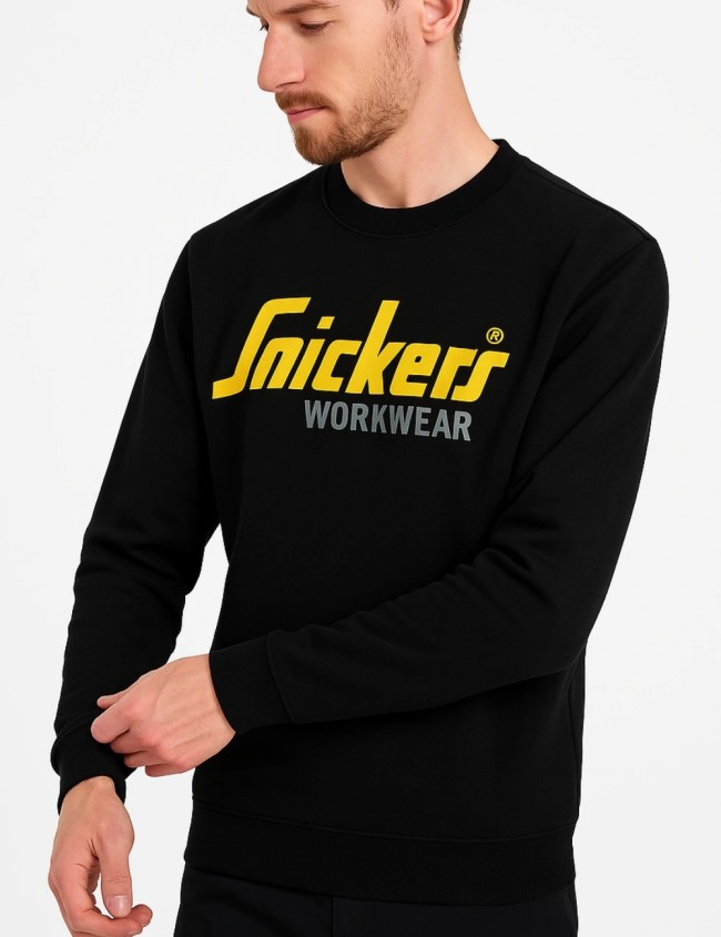 Snickers 2885 logo sweatshirt | Balticworkwear.com