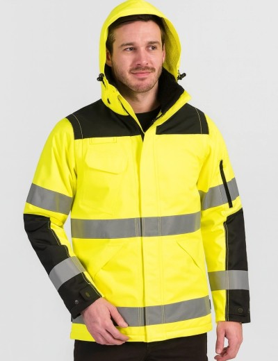 Winter hi vis jacket Portwest C469 4 in 1 | Balticworkwear.com