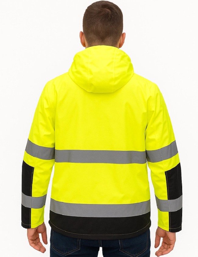 Winter hi vis jacket Portwest C469 4 in 1 | Balticworkwear.com