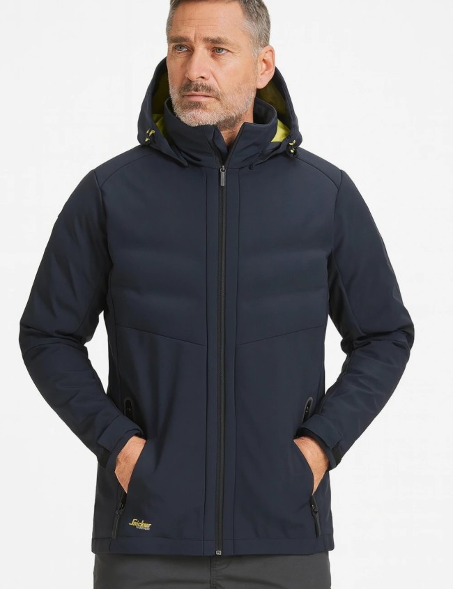 Snickers 1950 FlexiWork, quilted work jacket | BalticWorkwear.com