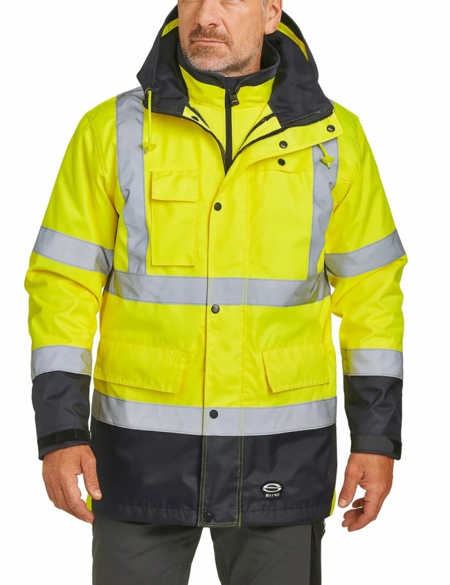 Sir Safety Motorway 4w1 Hivis winter jacket | Balticworkwear.com