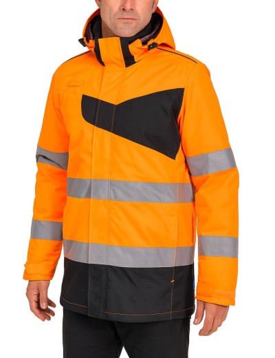 Portwest PW265 hi-vis waterproof jacket | Balticworkwear.com