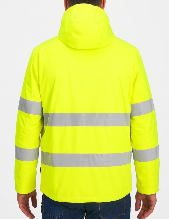 Portwest PW265 hi-vis waterproof jacket | Balticworkwear.com