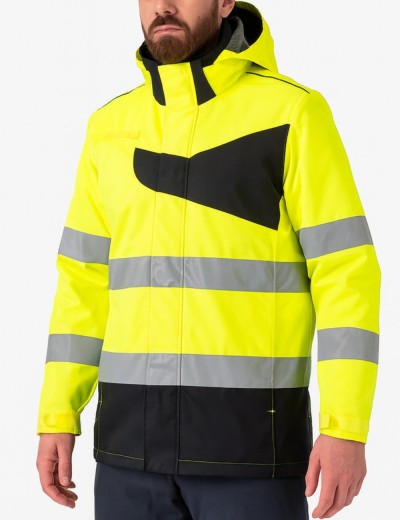 Portwest PW265 hi-vis waterproof jacket | Balticworkwear.com