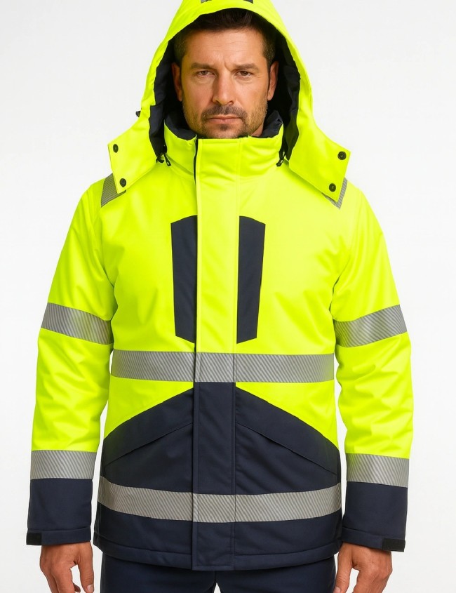 Hi vis jacket New Montreal WJ8966 | Balticworkwear.com