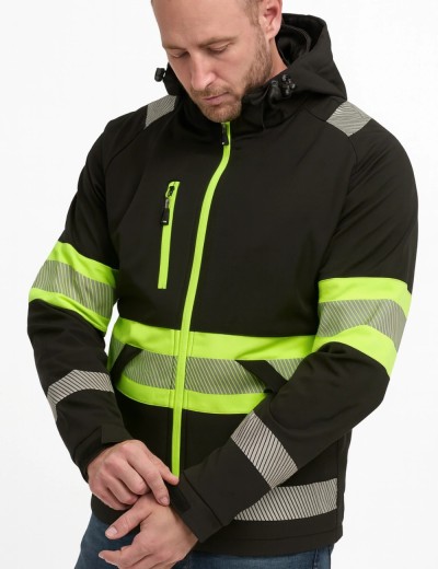 Bosafety Valencia C1 hi vis jacket