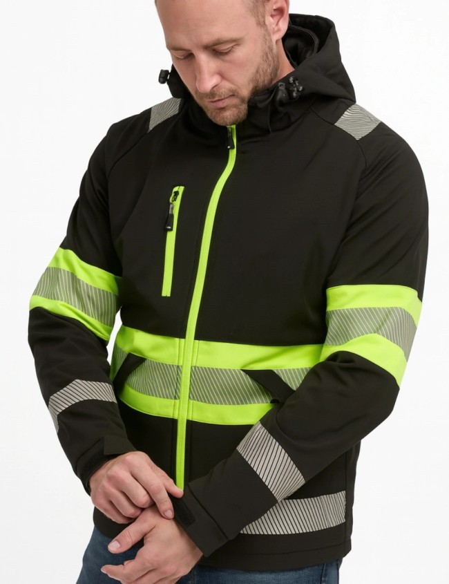 Bosafety Valencia C1 hi vis jacket | Balticworkwear.com