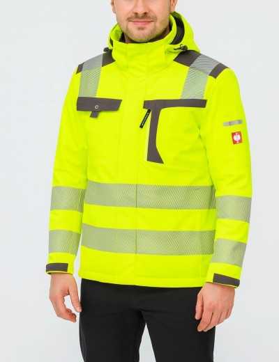HiViz Engelbert Strauss e.s.motion Jacket | BalticWorkwear.com