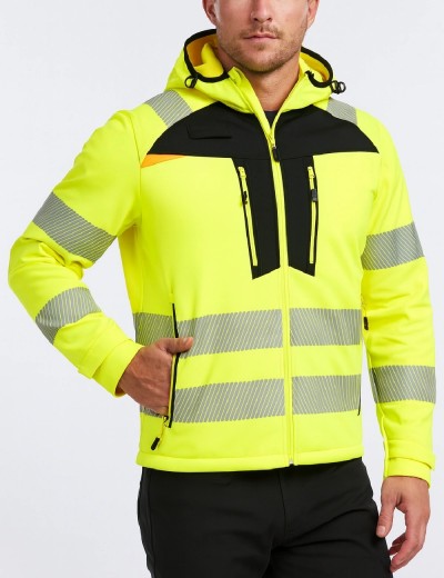 Hi vis softshell jacket Portwest DX475