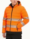 S548 Ultrasonic Heated hivis jacket