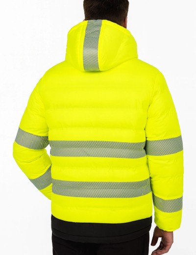 S548 Ultrasonic Heated hivis jacket
