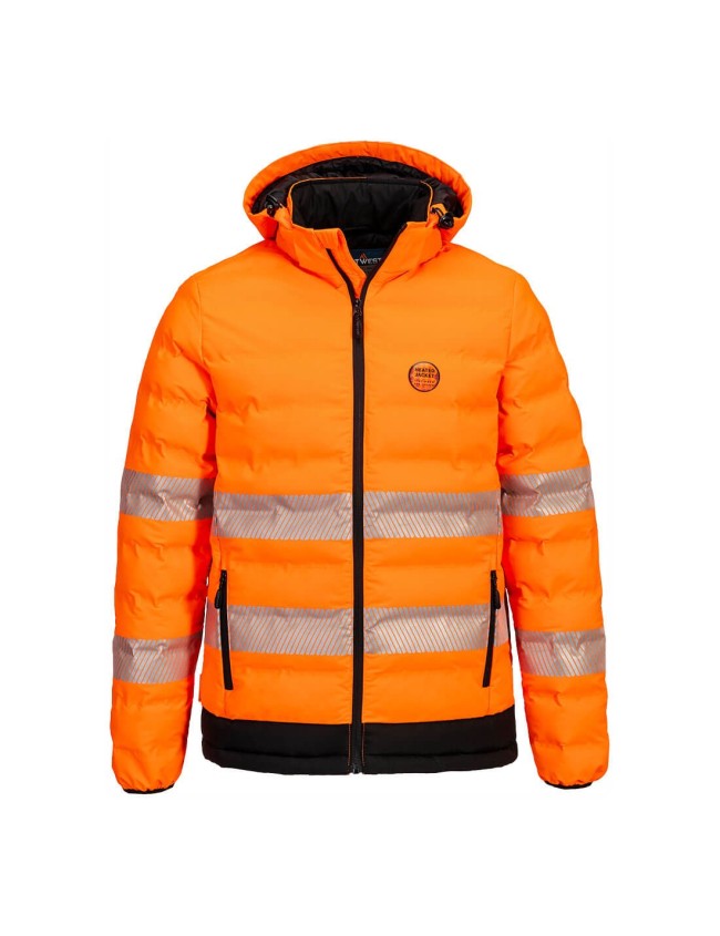 S548 Ultrasonic Heated hivis jacket