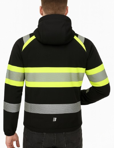 Bosafety Topek C1 Hi vis softshell jacket