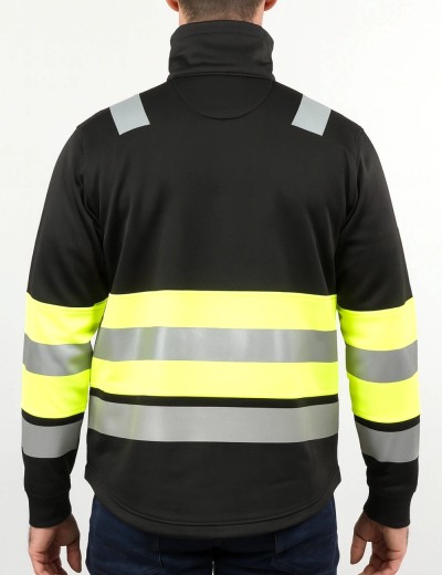 Snickers 8034 hi vis zipped sweatshirt