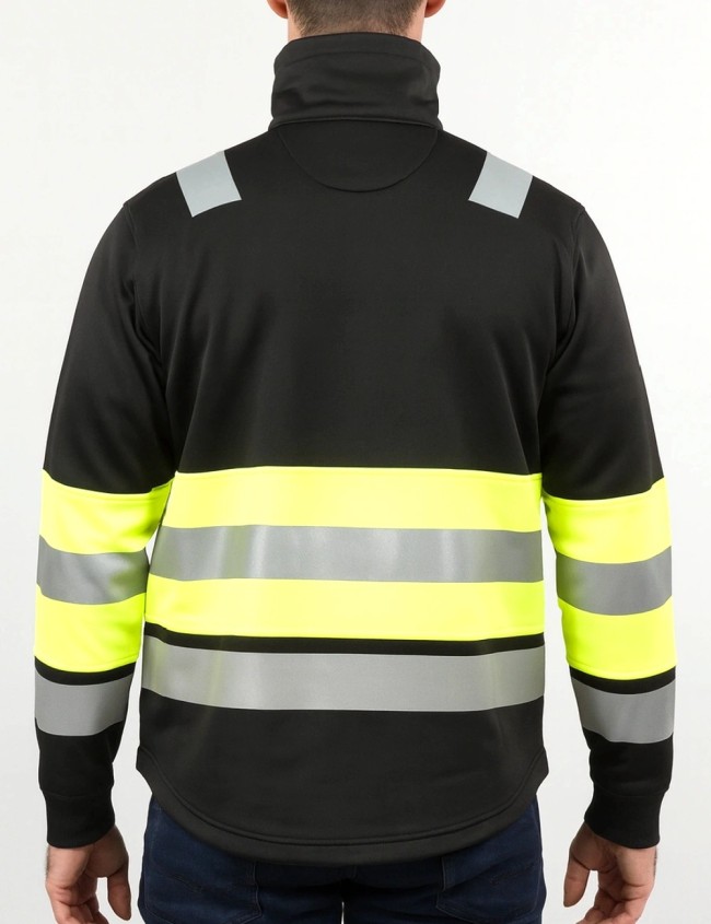 Snickers 8034 hi vis zipped sweatshirt