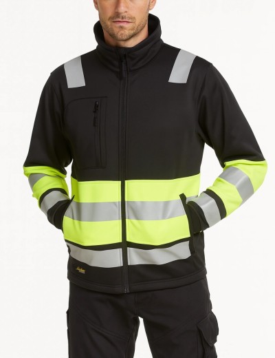 Snickers 8034 hi vis zipped sweatshirt