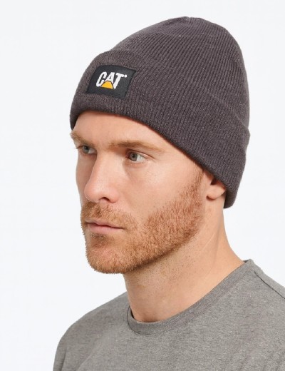 CAT Label Cuff Winter Hat | BalticWorkwear.com