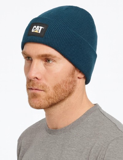 CAT Label Cuff Winter Hat | BalticWorkwear.com