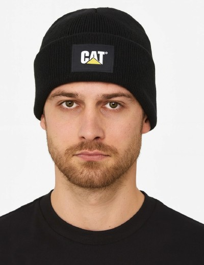 CAT Label Cuff Winter Hat | BalticWorkwear.com