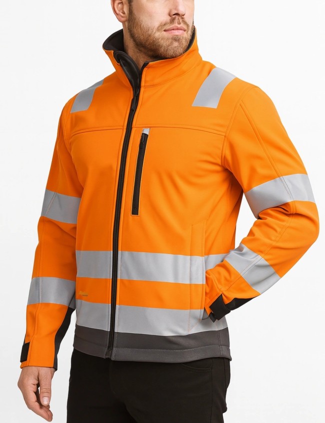 Snickers 1230 Hivis softshell jacket