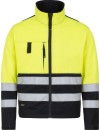 Snickers 1509 hivis softshell jacket Snickers 1509 hivis softshell jacket