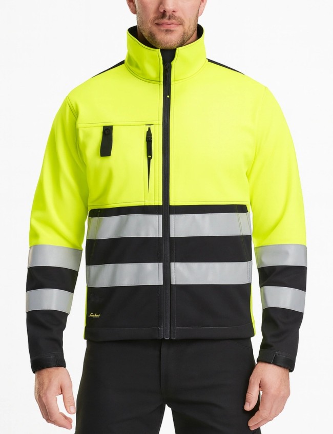 Snickers 1509 hivis softshell jacket Snickers 1509 hivis softshell jacket
