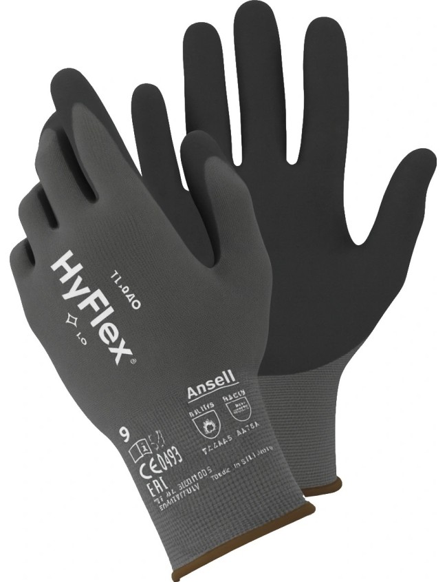 Ansell 11-840 HyFlex Work Gloves