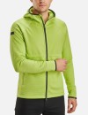 Snickers 8405 Flexi Work hoodie lime