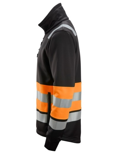 Snickers 8034 hi vis zipped sweatshirt