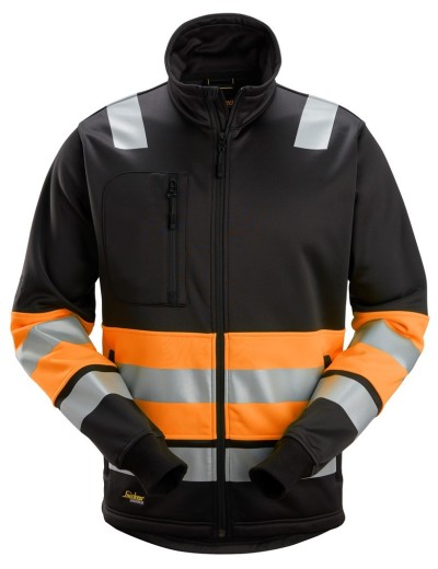 Snickers 8034 hi vis zipped sweatshirt