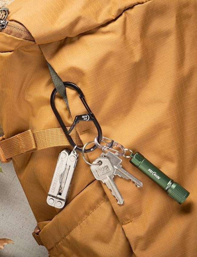 Nite Ize G-Series 3 Double Snap Hook Black GS3-01-R6