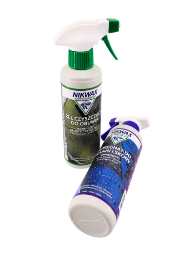 Nikwax Footwear Cleaning and Waterproofing Kit