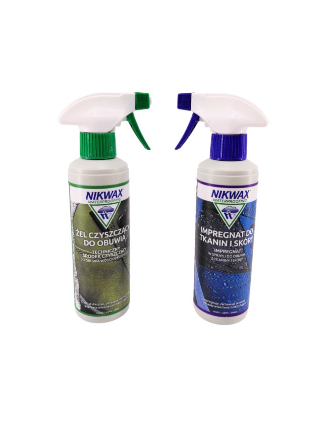 Nikwax Footwear Cleaning and Waterproofing Kit