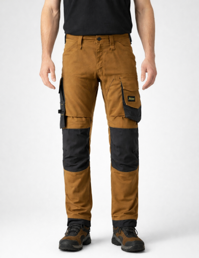 Snickers AllroundWork Canvas Stretch 6344 Work Trousers