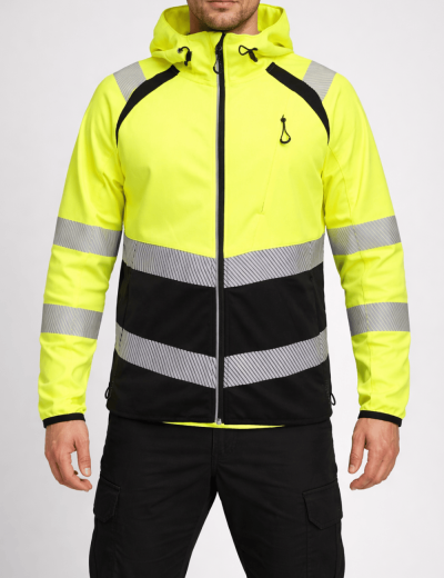 Bosafety Topek C2 hi vis softshell jacket