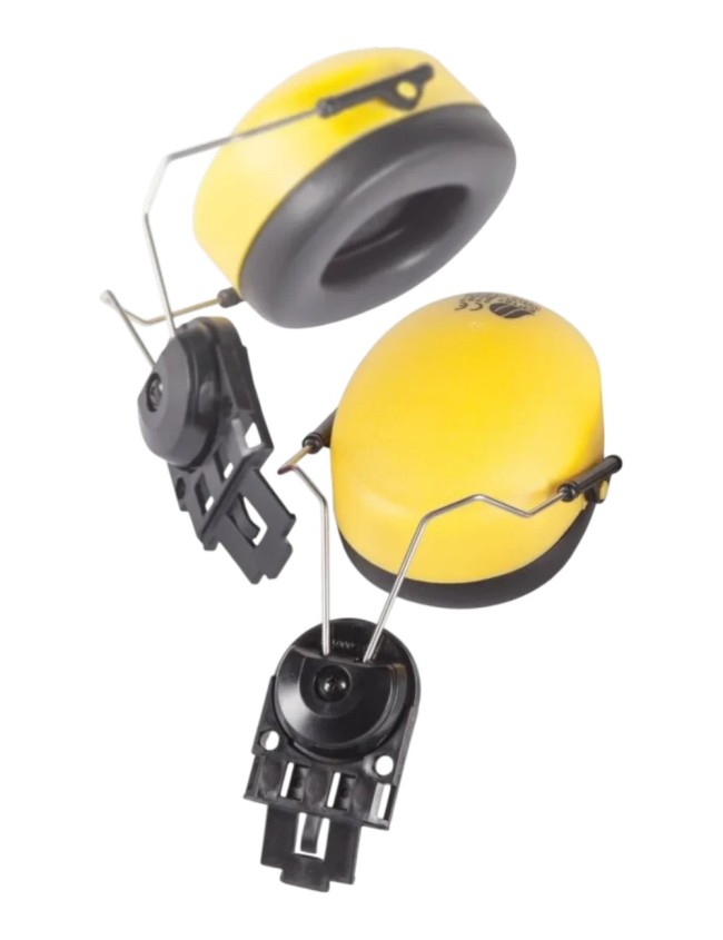 Protekt ATRA 40V safety helmet with earmuffs