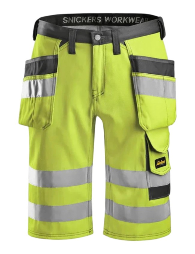 Snickers Workwear 3033 Hi-Vis Work Shorts