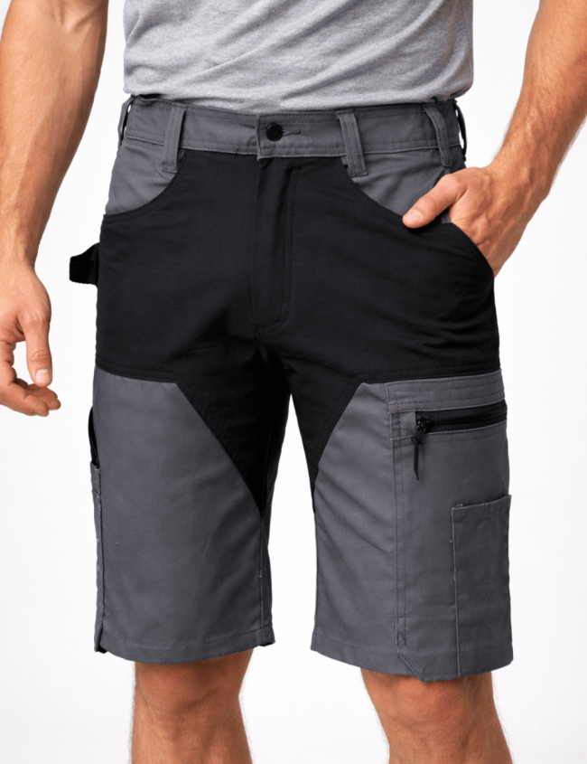 Bosafety MASHUP shorts with elastic inserts
